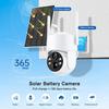 360° Solar-Powered Outdoor WiFi HD Surveillance Camera with Remote Monitoring & Waterproof Design