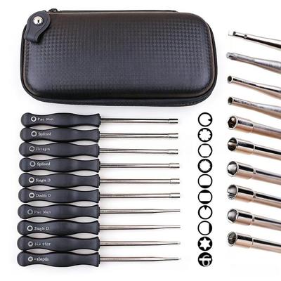 10PCS Matching Brushes Carburetor Screwdriver Tool Carburetor Repair Tool  Maintenance Shops