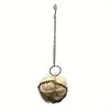 Natural Chewable Activity Toy,Can Be Hung,Fun Hay Pet Ball Suitable for Parrots,Rabbits, Gerbils,Hamsters,and Other Small Animal