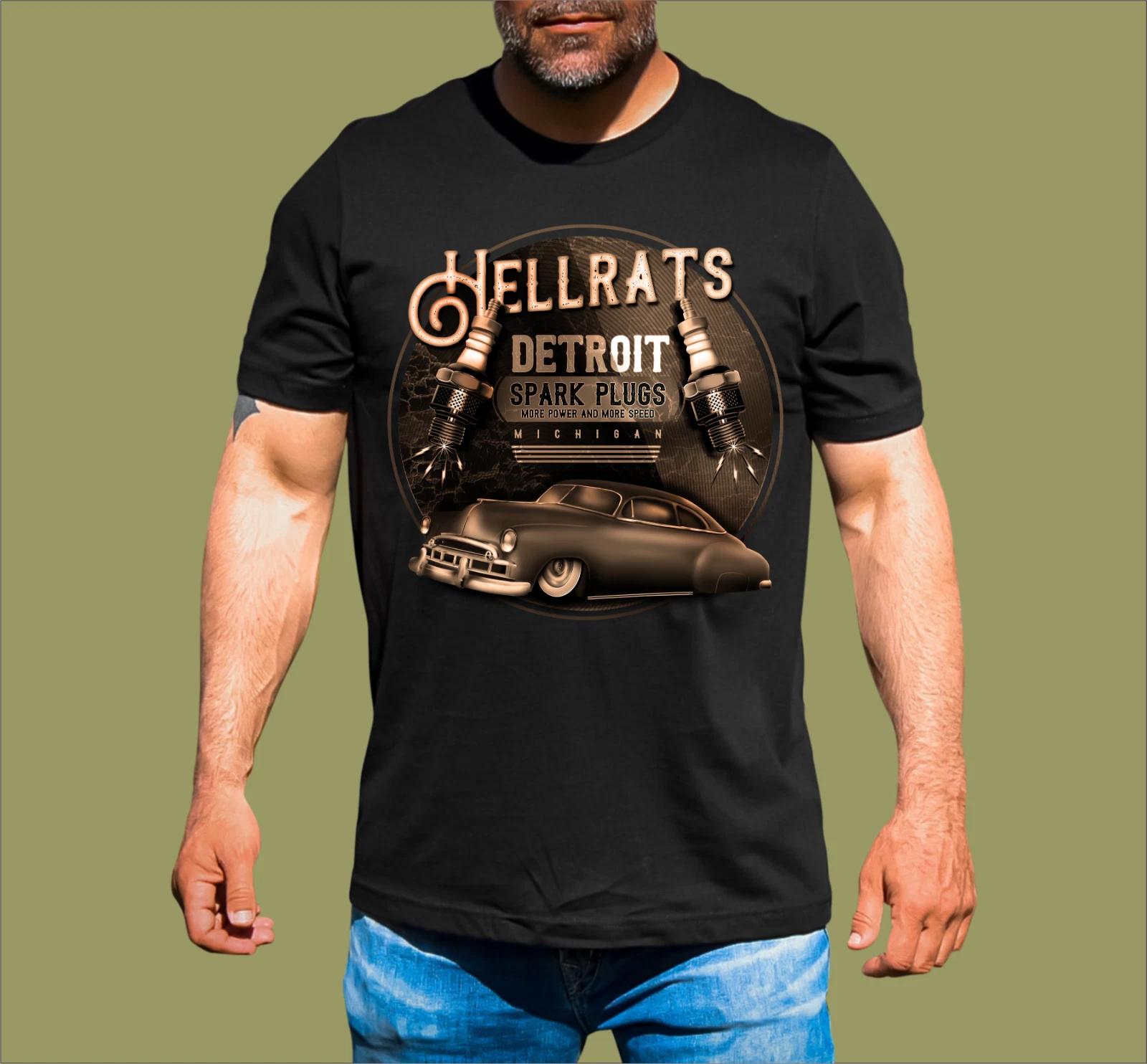 HELLRATS HOT ROD DETROIT T-SHIRT 3XL