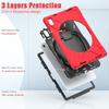Silicone Kids Tablet Stand Case IPad 10th Gen Shockproof Full Coverage With Built-in Kickstand