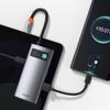 Baseus Metal Gleam 4-in-1 USB-C Hub: 100W PD, 4K HDMI, USB 3.2 Gen 1 & 2.0 - Model CAHUB-CY0G