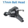 Car Air Vent Clip Mobile Phone Holder Universal 17mm Ball Head Base for Car Air Outlets Cellphone Support Mount GPS Brackets