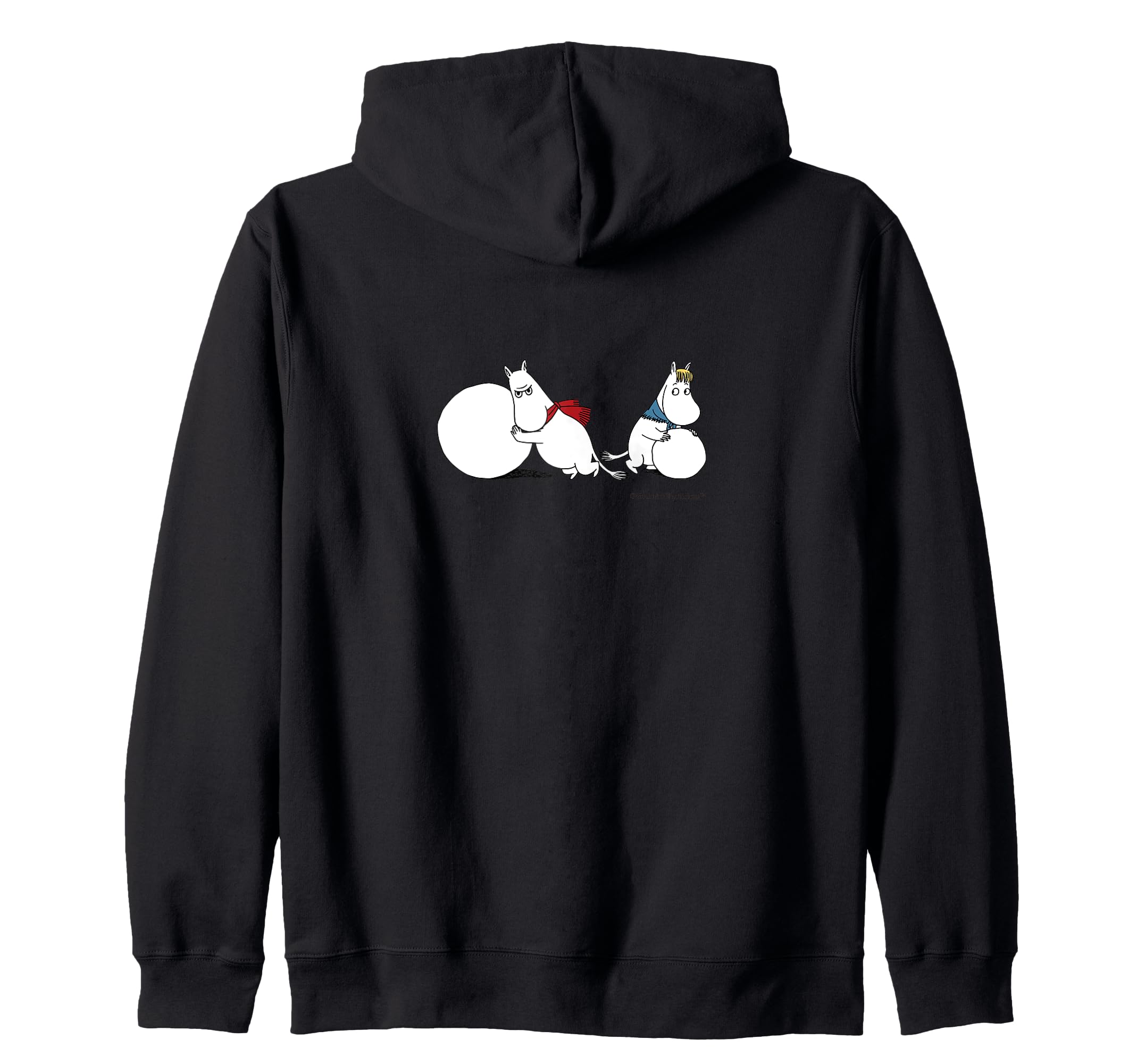 

Moomin & Snorkmaiden Building a Snowman Zip Hoodie