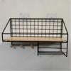 1Pc Bathroom Storage Rack Household Bathroom Wall Mounted Storage And Tidying Washbasin Large Size Non Perforated Storage Rack