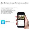 AOV Solar Monitor Home All-day Recording 4g Three-screen Solar Camera CCTV