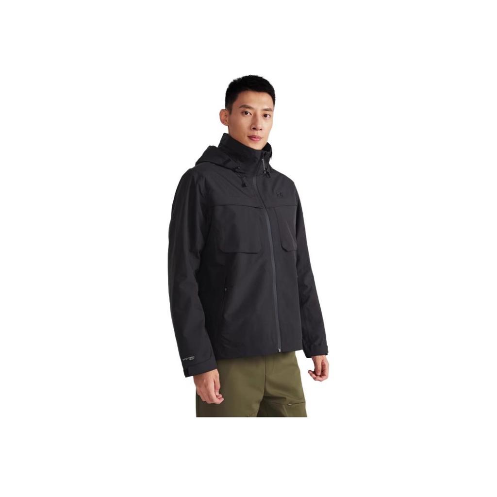 Under Armour Urban Outdoor Series Three-In-One Thick Windproof Sports Jacket Men Jacket Dark-Twilight 14413253-0033