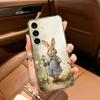 Cute R-Rabbit P-Peter Clear Phone Case for Samsung Galaxy A71, A70, A52, A51, A40, A30