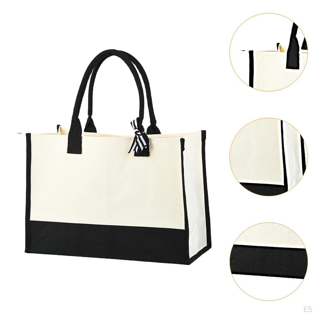 Canvas Tote Bag for Essentials