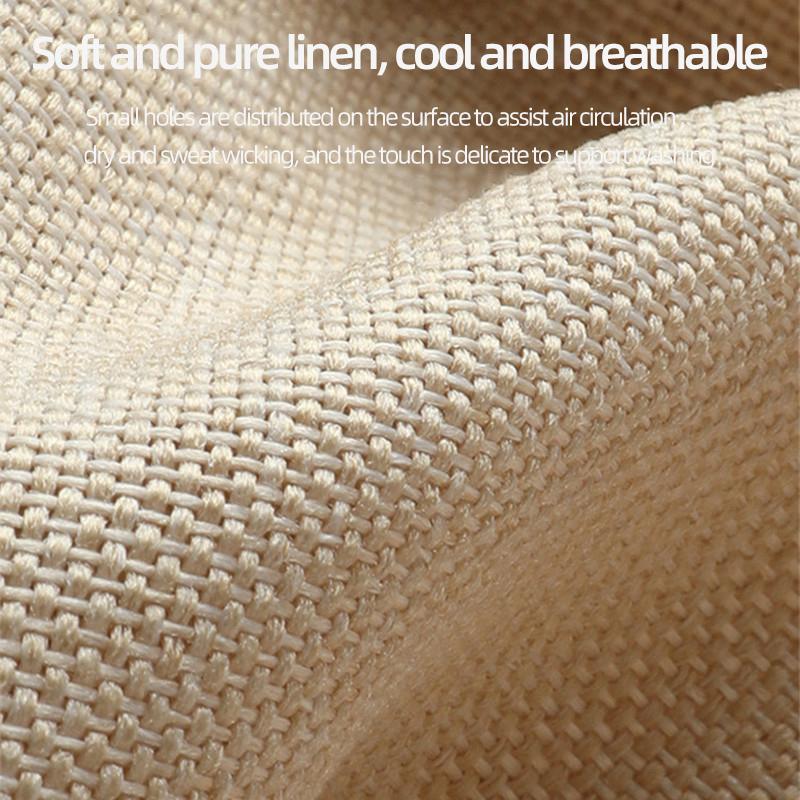 Car Seat Cushion for Front and Back Seat Soft Breathable Four Seasons Universal Car Seat Protector Pad Universal for Most