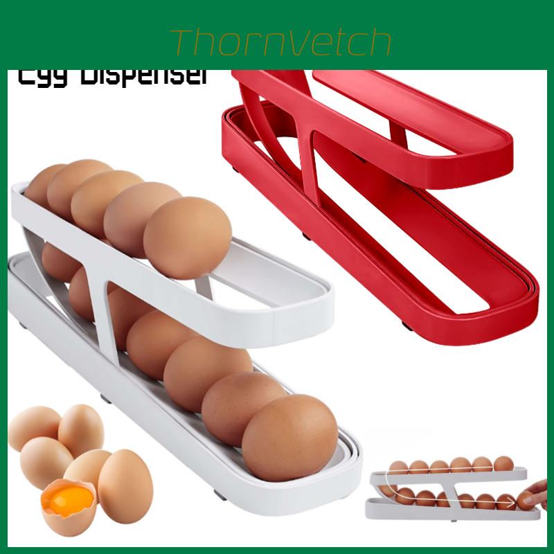 Practical Egg Distribution Rack Rolldown Egg Dispenser Gravity Feed System Effortless Rolling Neat And Tidy