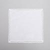 Classical White Handkerchief Multipurpose Cotton Handkerchiefs Decorative Lace Edging Suitable for Different Ages