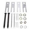 Stainless Steel Trailing Arm Shim Kit with Bolts Nuts Cotter Pins 42532 Replacement For C2 1963 1967