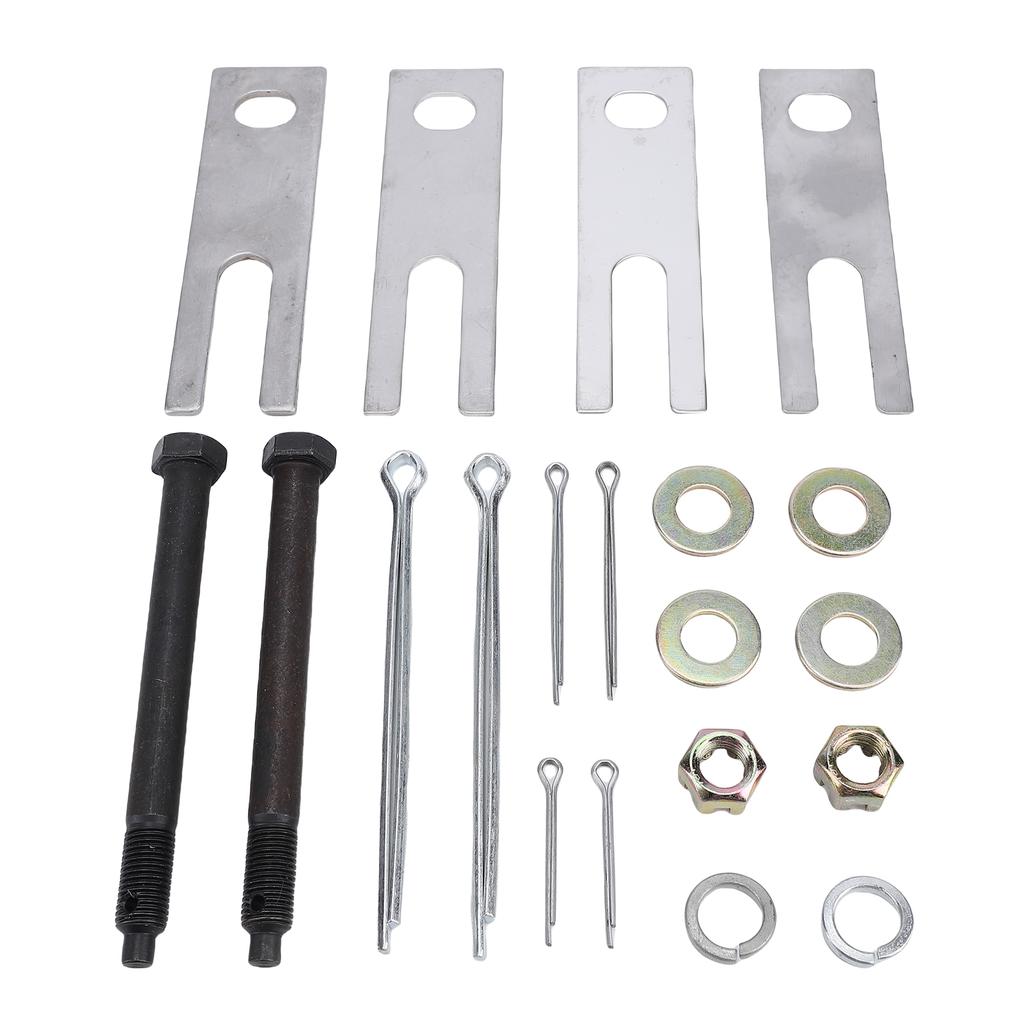 Stainless Steel Trailing Arm Shim Kit with Bolts Nuts Cotter Pins 42532 Replacement For C2 1963 1967
