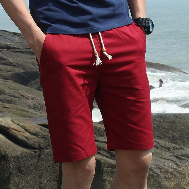 2018 Summer New Youth Mens Casual Japanese Midrise Microelastic Shorts With Comfortable Cotton Blend Fabric
