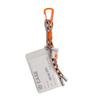 PVC Material ID Card Strap Transparent Credential Holder Card Holder Lanyard  Name Credit