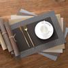 6pcs Heat-resistant Dining Table Mat Waterproof Bowl Pad Washable Party Placemat  Banquet