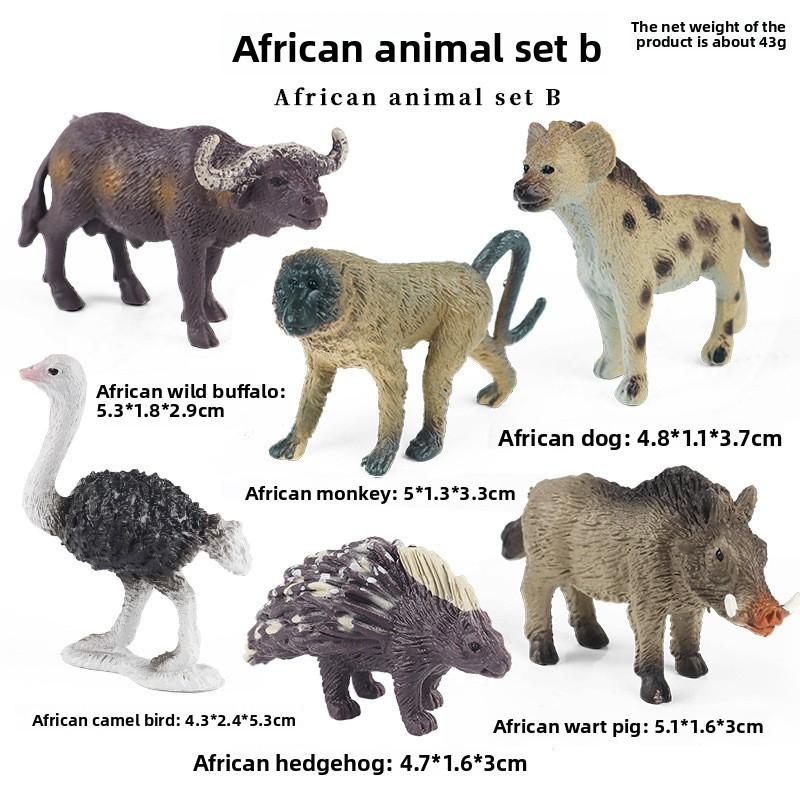 Dinosaur Creature Mini Figures Model Toy Set With Realistic Design For Play Kids