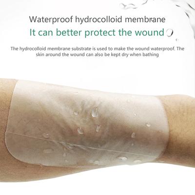 Ultradünner Hydrokolloid-Klebeverband zur Wundheilung, transparentes Polsterpflaster