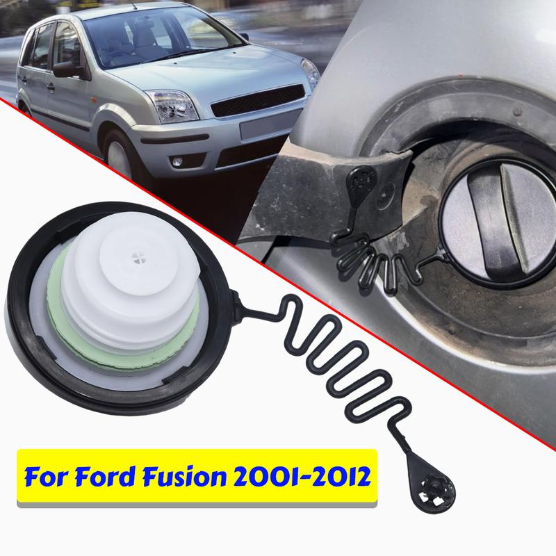 Для Ford Fusion 2001-2012 Заправочная крышка топливного бака в сборе Бензиновые Дизельные Модели Заглушка Крышка Замена Индикатор двигателя Утечка системы улавливания паров бензина Авто 1pc