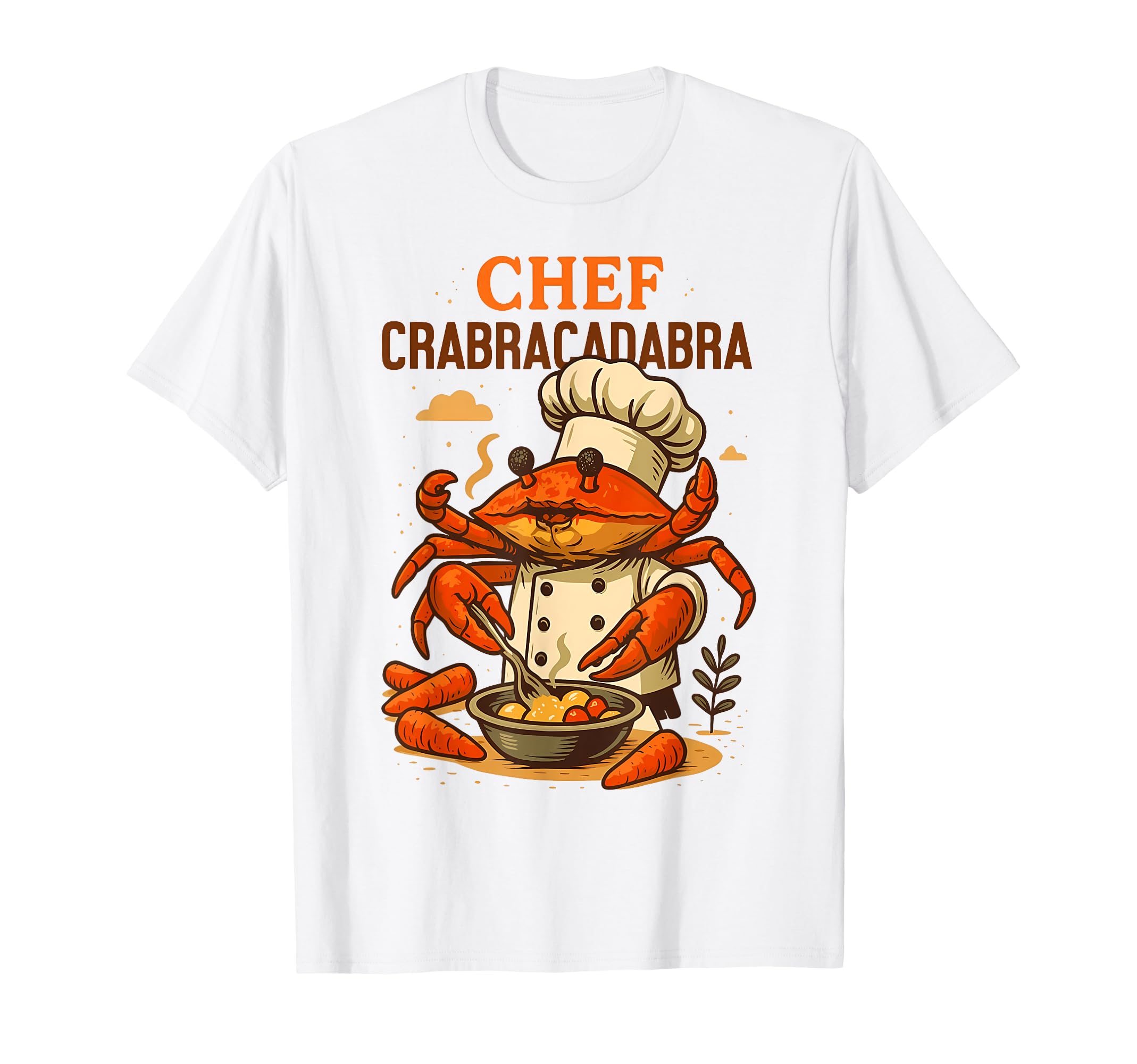 

Chef Calabracadabra Crab AI Monster Brain Rot Kids Boys T-Shirt чёрный