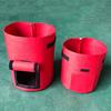 Flowerpot Fabric Grow Bags with Handles And Side Hook And Loop Opening Container Reinforced Stitching Air Circulation Flowerpot for Garden