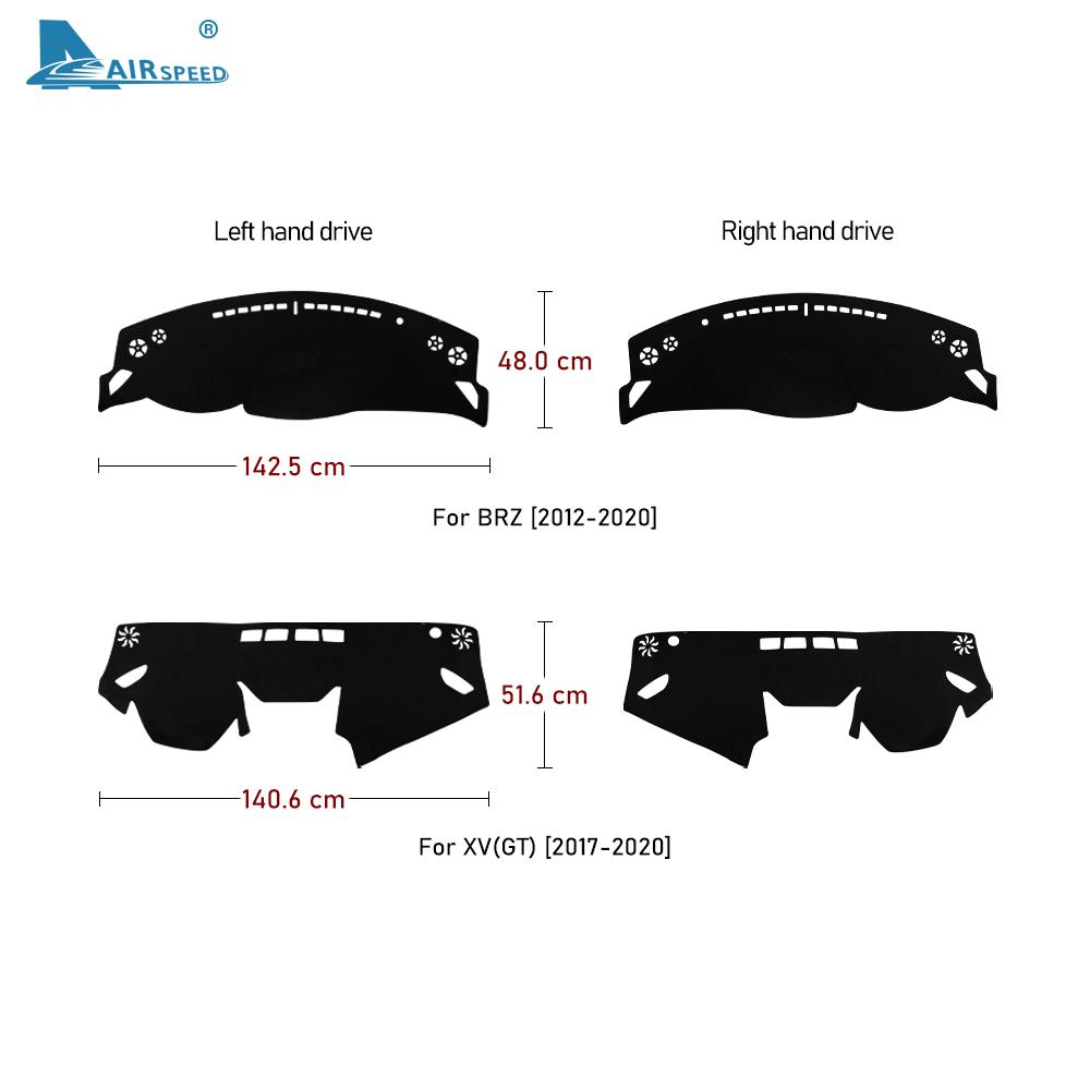 Car Sunshade Pad for Subaru Forester SJ SK SH XV BRZ Dashboard Cover Carpet Sunshade Dashmat Mat Dash mat Car Accessories