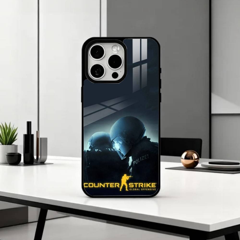 

G-Game C-CS2 C-Counter S-Strikes Phone Case For iPhone17,16,15,14,13,12,11 Plus,Pro Max Magnetic For Magsafe Wireless Charging iPhone12PRO