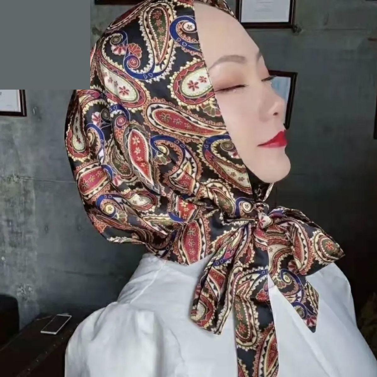 

Багатофункціональні сонцезахисні серветки для хусток, модні чохли, елегантні хустки та шапки на весну та літо, хустки та капелюхи