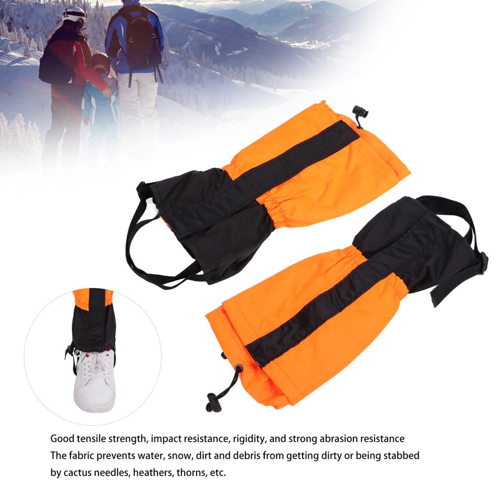 Dětské návleky na nohy   Nepromokavé Větruodolné Ochrana proti písku Dětské venkovní návleky na nohy(oranžový )