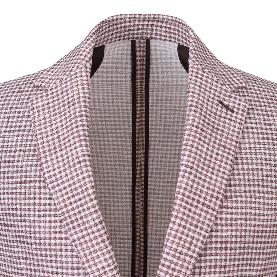 Fahrenheit [24S/S] Check Perfect Fit Casual Suit Jacket (Fiead4310)