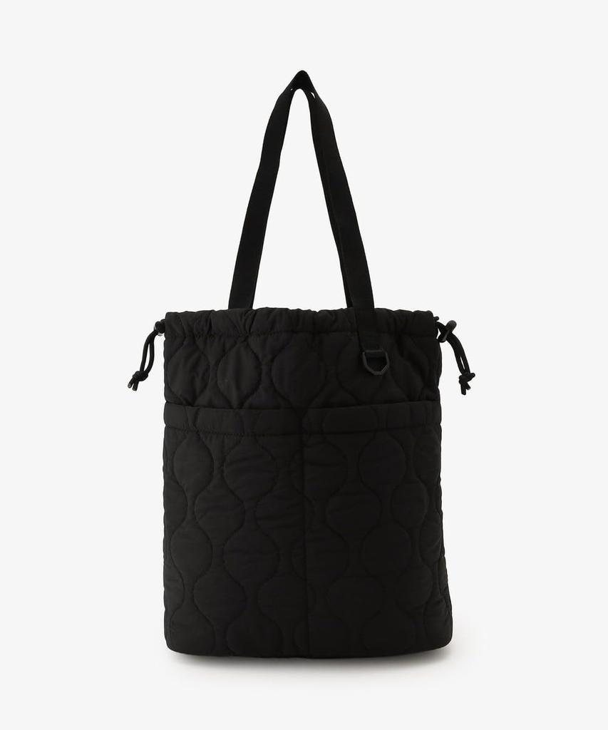 Afternoon Tea Living Tote Bag JQ05 Quilted Tote Bag, Black
