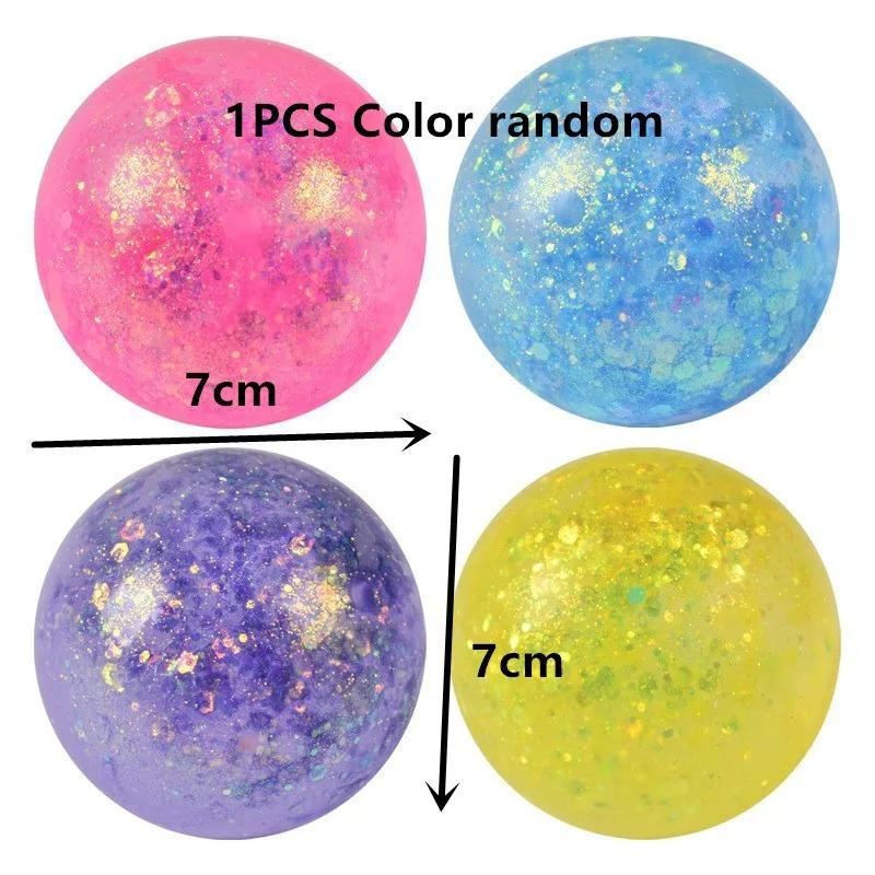 Latest Model Maltose Colorful Aurora Duck Squeeze Toy Soft Cute Animal Stress Relief Decompression Stretch Toy For Adults And