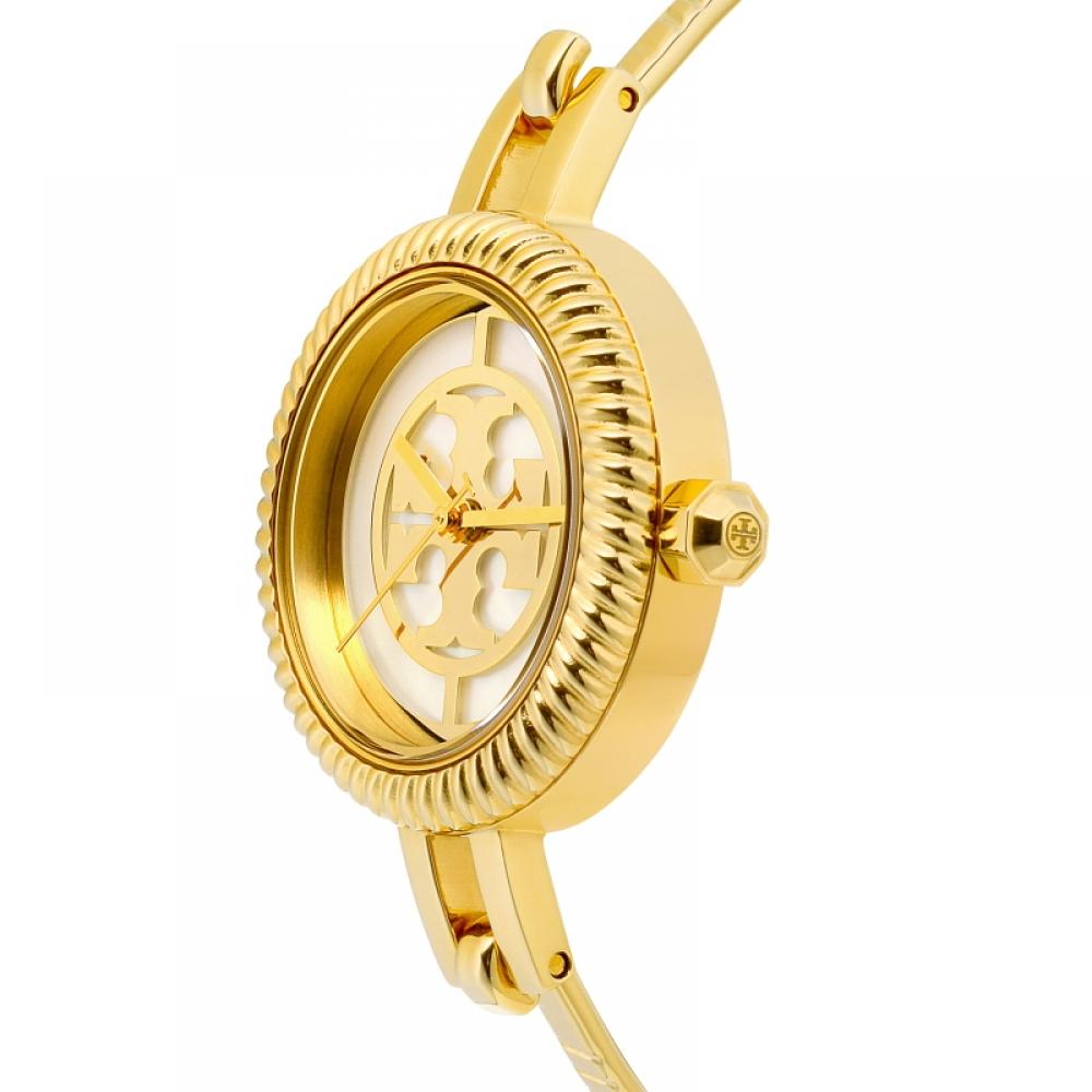 Tory Burch Women S Metal Watch Reva Bangle Gift Set Tbw4029