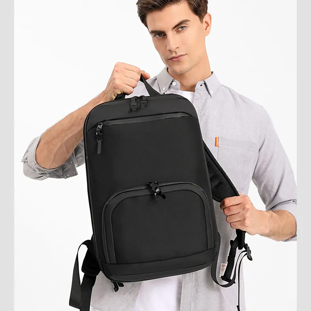 Premium 15.6" Laptop Backpack Waterproof 42x11x30 Cm - Black