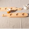 Wooden Wine Glass Carrying Tray with Handle