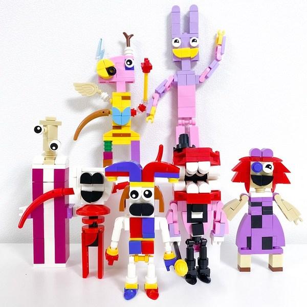 

7 блоков по 7 видов цифрового цирка, 1 комплект