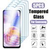 5 Pçs Vidro Temperado Hd Para Samsung Galaxy A24 4g A25 A15 A05s A54 A34 A14 A04 M54 M34 M14 M04 a M 13 73 5g Filme Protetor De Tela