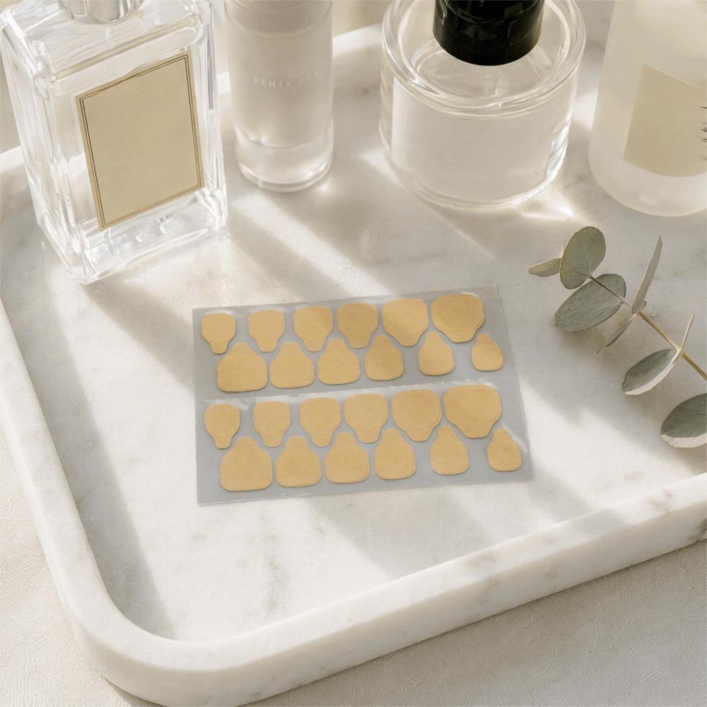 25PCS Long Lasting Adhesive Performance Transparent Nail Adhesive Tabs Home DIY Manicure Assembly
