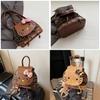 Mini Backpack With Flap Closure For Daily Use And Storage