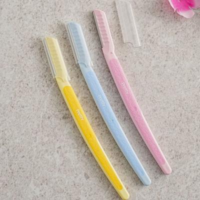 Feito no Japão Kai Pretty Lâmina Facial para Pele Sensível, 3 Peças