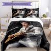 Elvis Presley Quilt Cover Set Design For Playroom Soft Fabric Perfect Gift For Friends Family