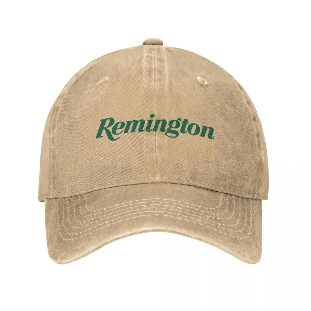 Remington Denim Baseballkappe Pistolenlogo Wandern Angeln Hip Hop Hüte Frühling Sonnenschutz Unisex Herren Mode Design Baseballkappen