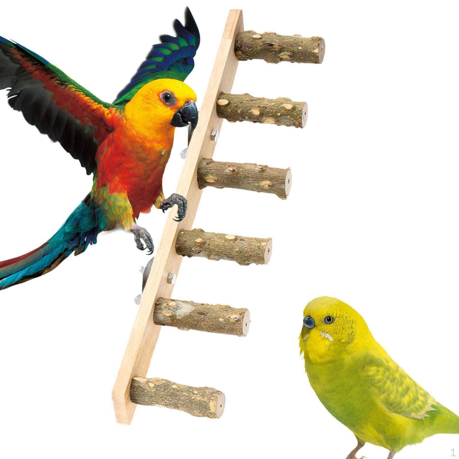 

Пташина дерев яна конструкція для лазання для маленьких птахів 6 sections