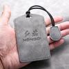 Sheepskin Leather Car NFC Card Samrt Key Case Cover Protector Shell For FAW Hongqi HS7 HS5 H7 H9 E-HS3 2019 Keychain Accessories