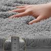 Alfombrilla de suelo para baño engrosada en forma de U, material de felpa, alfombrilla absorbente para bañera, alfombrilla antideslizante para pies, alfombra pequeña de baño, entrada