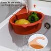 Round Cartoon Cat Sink Strainer Household Fruit Vegetable Drainer Basket Filter Shelf Sponge Rack Kitchen Tool Accessories