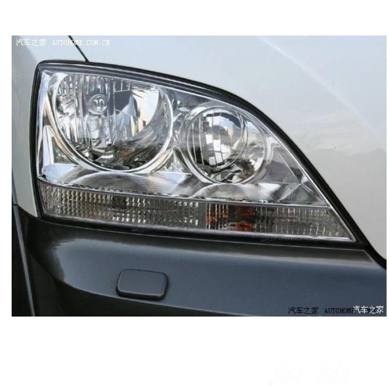 Car Headlamp Lens For Kia Sorento 2004 2005 front Car Headlight Cover Lens Shell Lampcover Lampshade Headlamp Light mask