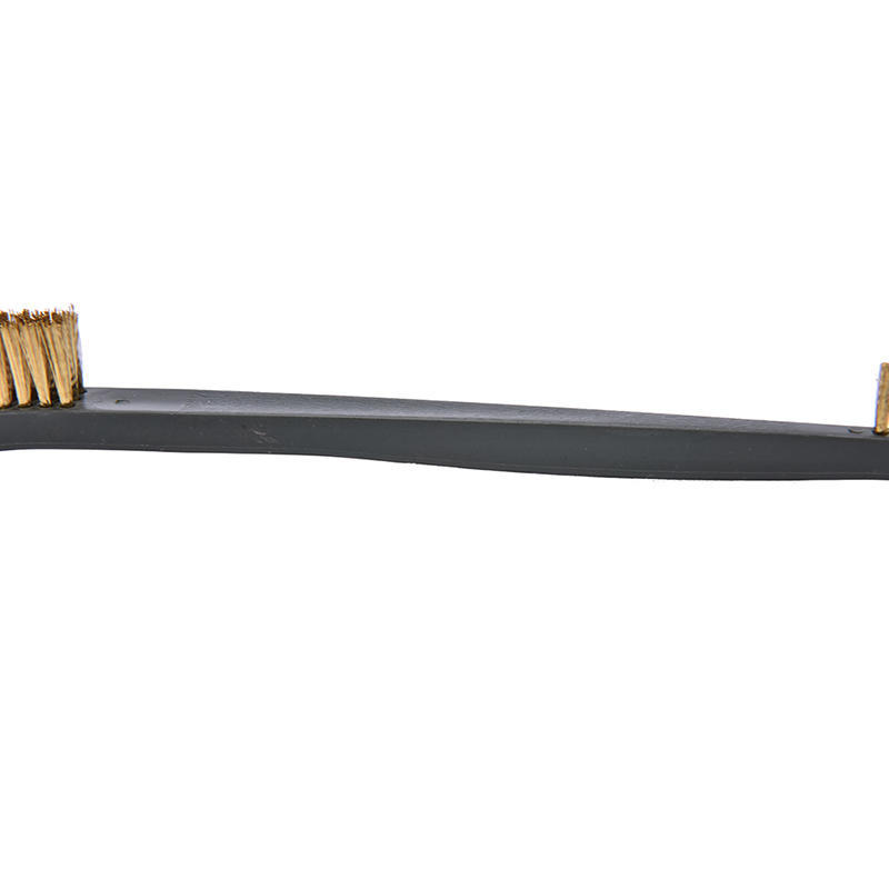 3X Mini Wire Brush Set Messing Nylon Rustfritt Børste Rengjøringsverktøy Rengjøringsmiddel