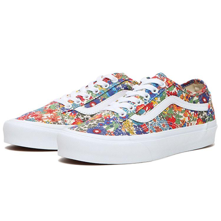 Liberty Fabrics X Vans Old Skool Tapered Patchwork Floral - Multi Unisex Sneakers Multi-Color Yellow-Floral VN0A54F44TW